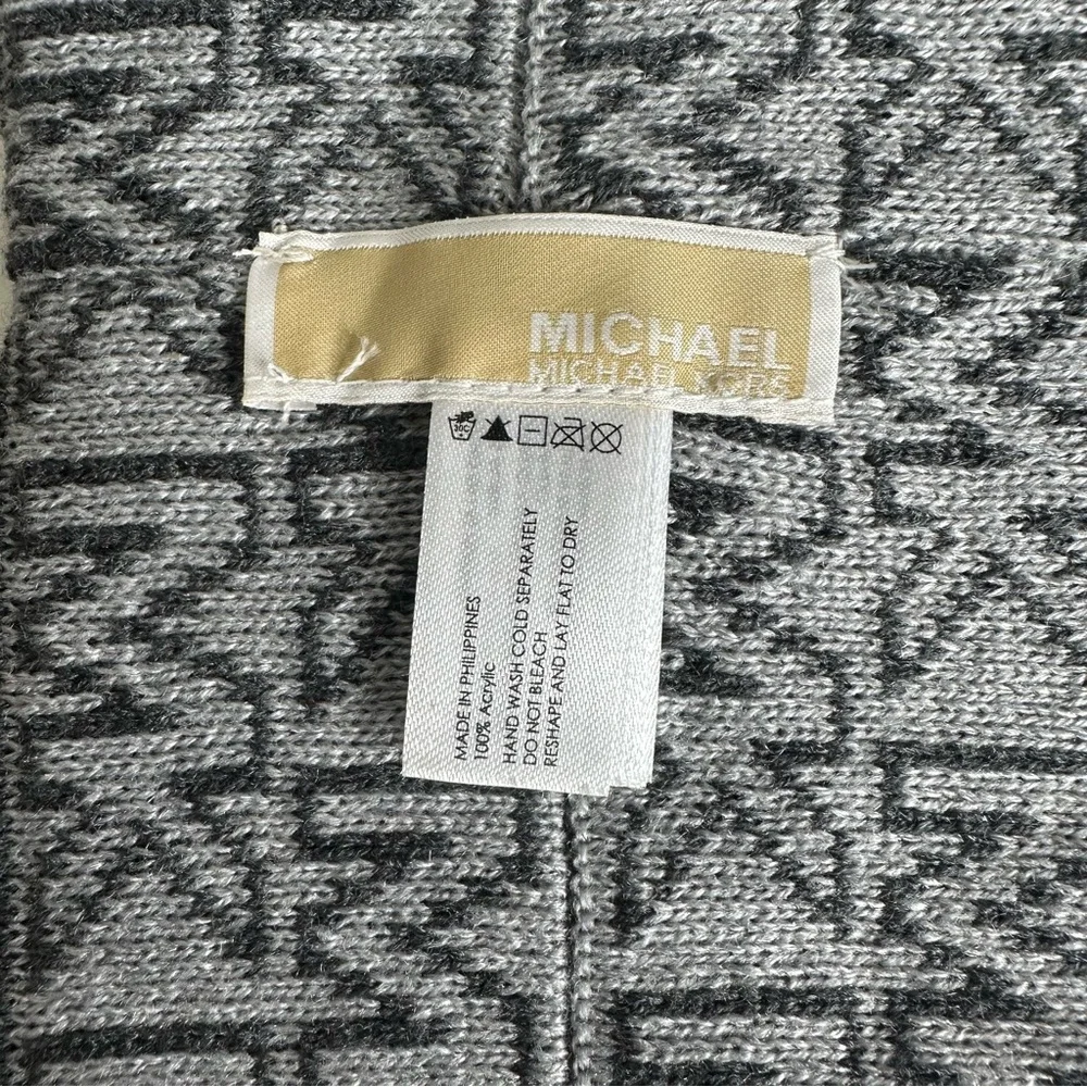 Michael Kors Logo Knit Headband One Size Reversible Monogram
